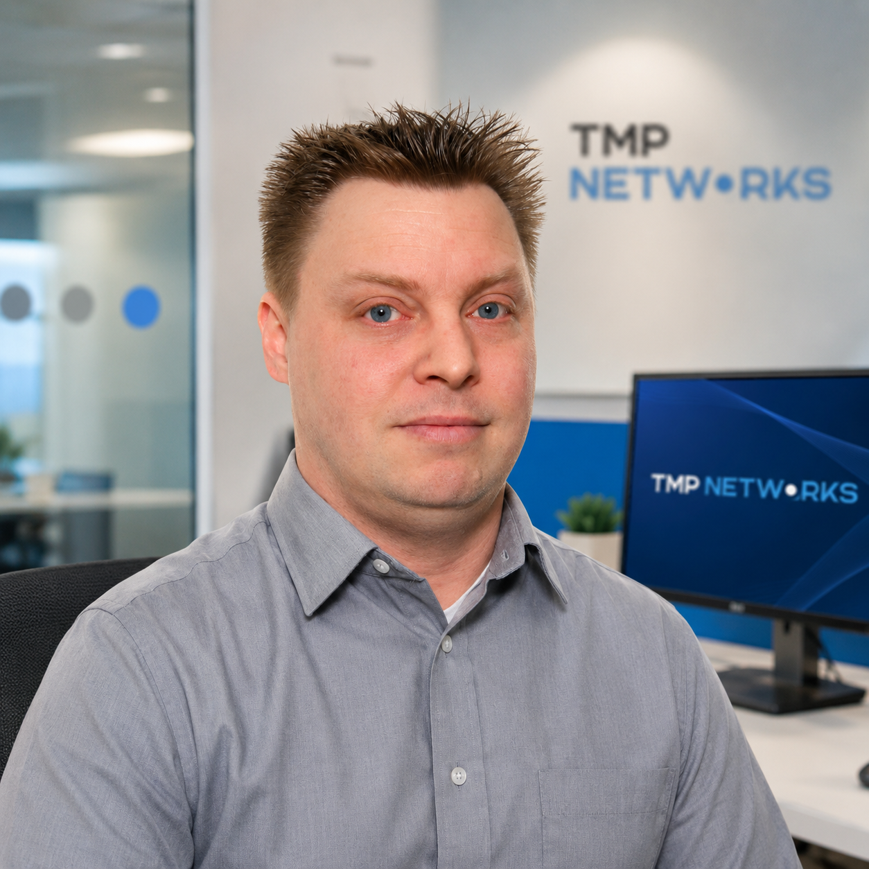Teammitglied von TMP Networks für technischen Support