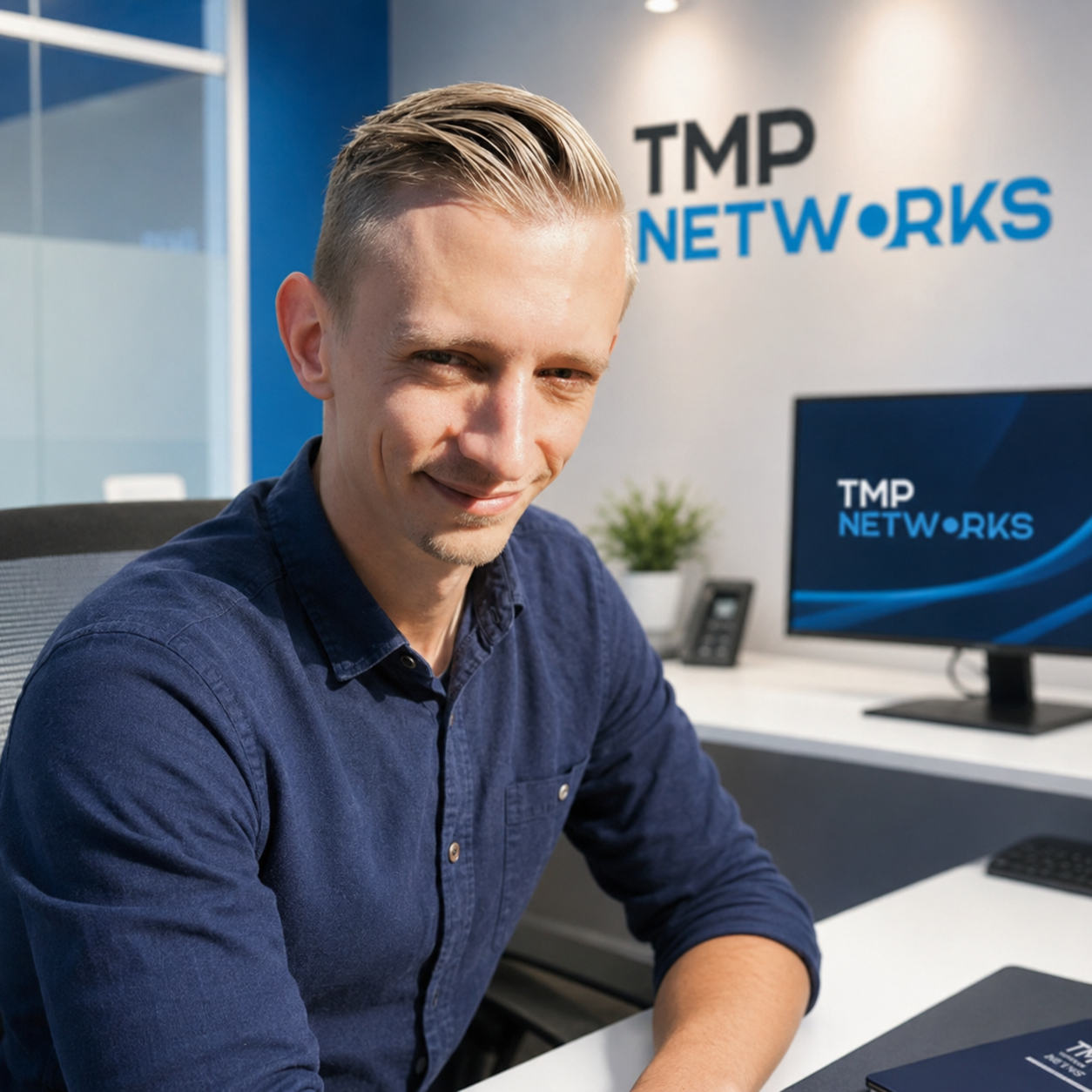 Teammitglied von TMP Networks für Rückrufservice und Beratung